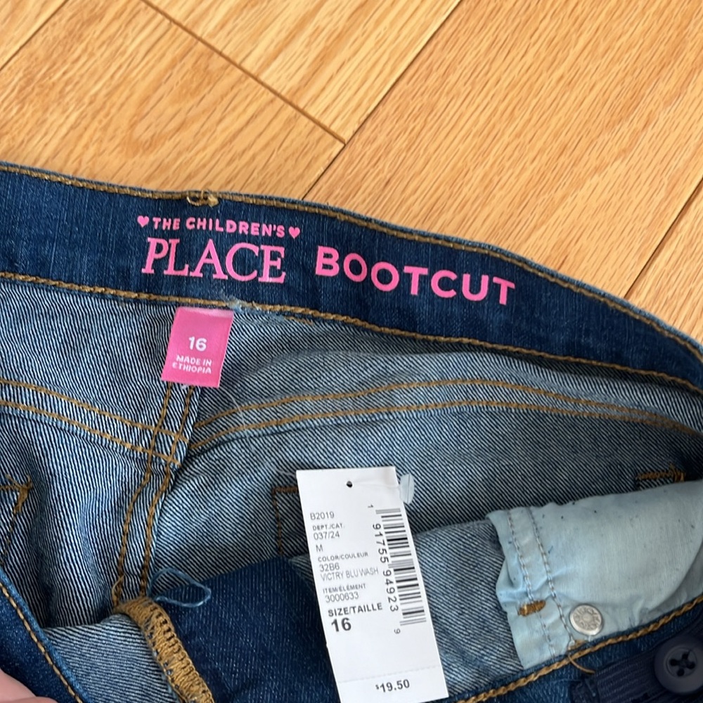 The children’s place bootcut jeans - Picture 3 of 4